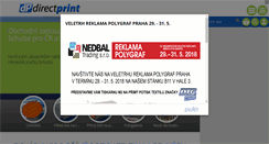 Desktop Screenshot of directprint.cz